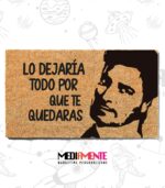Limpiapiés Lo Dejaría todo con Chayanne I Choapino