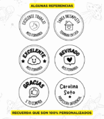 Timbre Circular Personalizado Automatik – Redondo - Imagen 2