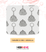 Llaveros Baby Shower "Bebé en Nube" - Imagen 3