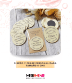 Recuerdo redondo imantado Personalizados - Imagen 2