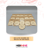 Recuerdo redondo imantado Personalizados - Imagen 3