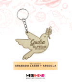 Recuerdo Llaveros Paloma de la Paz