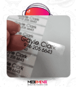 Stickers transparentes personalizados | Etiquetas premium para packaging - Imagen 3