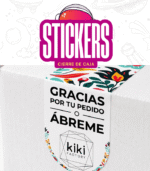 Stickers cierre de caja personalizados | Etiquetas para packaging e-commerce