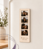 Marco Tira de Fotos de Madera Imantado con Grabado Personalizado - Imagen 3