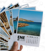 Calendario 2027 Personalizado con 12 Fotos Imantadas