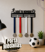 Porta Medallas con tu Nombre | Personalizado